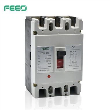Disjuntor carcassa de plàstic DC 3 pols 1000v