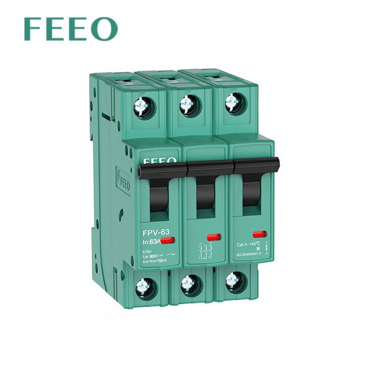 DC Breaker 3p per als panells 900V