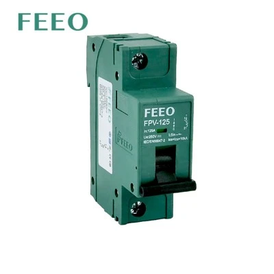 Interruptor DC MCB 1P 250VDC 10KA 125A DC
